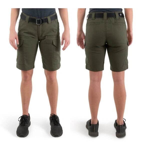 First Tactical Women Green V2 Fabric Utility Tactical Shorts, Size 10 - Picture 1 of 7